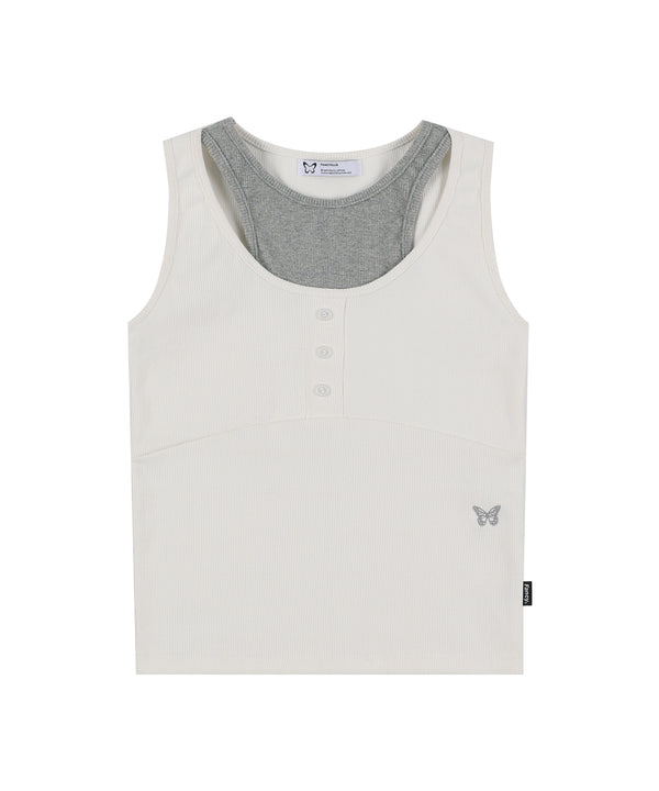 [NF] SNAPLINE SLEEVELESS_(WHITE)_F24QB364