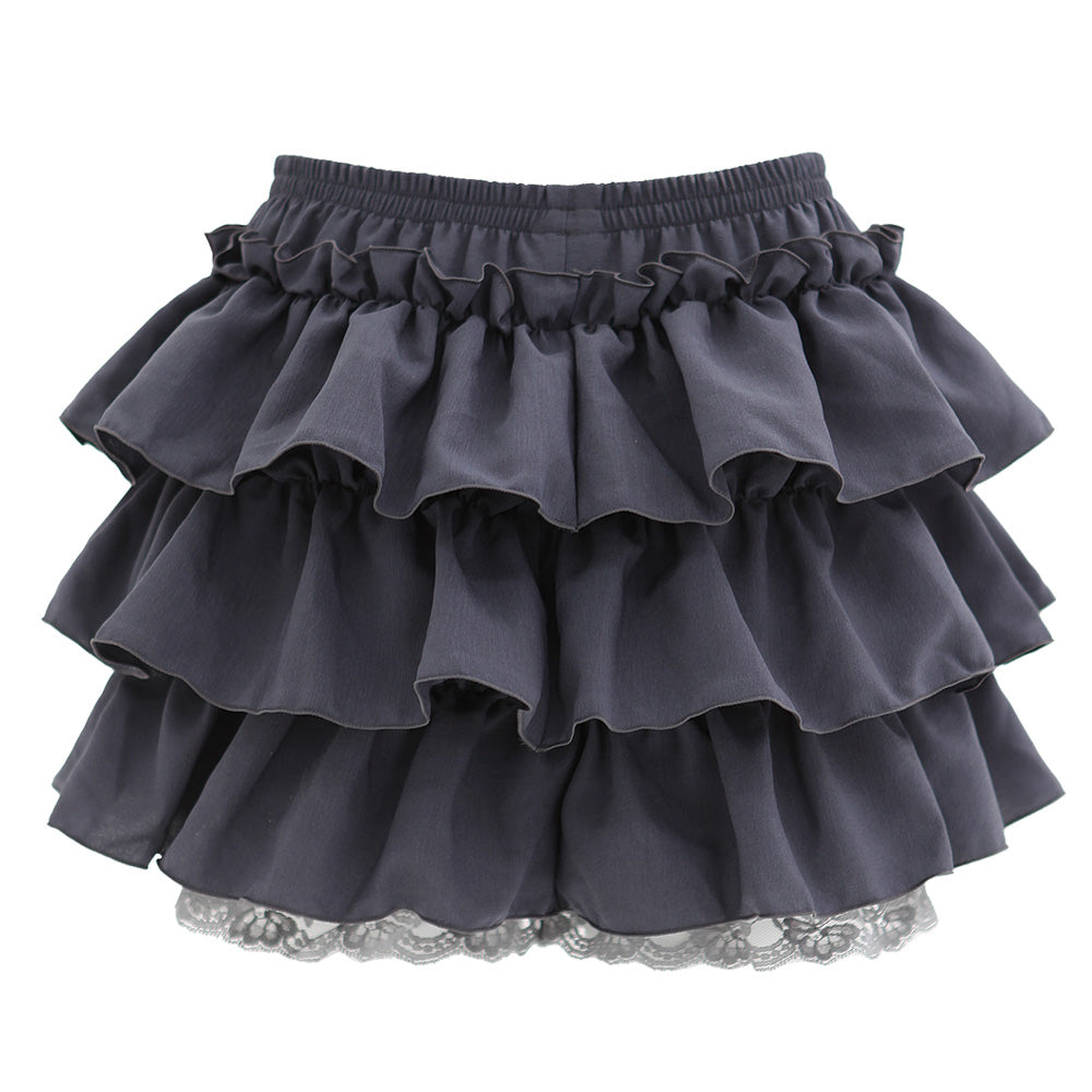 CANCAN SKIRT IN DARK GREY