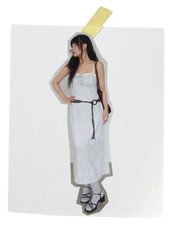 SUSU LACE COVER DRESS (IVORY, BEIGE 2COLORS!)