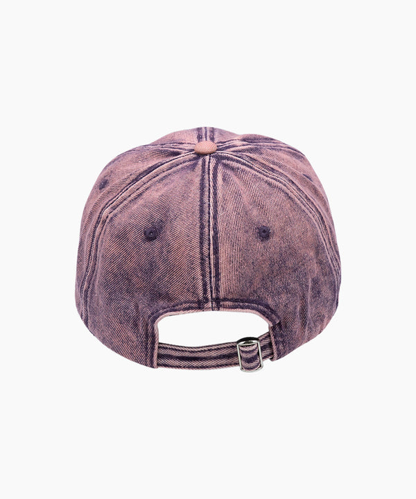 EM LOGO SAND WASHED CAP(sand pink)