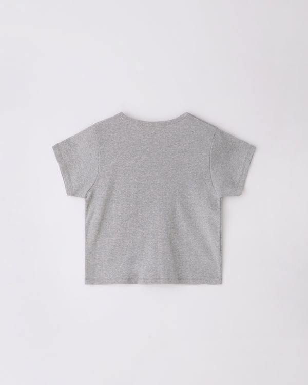 Heart lettering t-shirt_gray