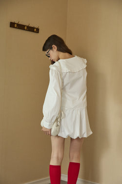 SAILOR FRILL BLOUSE