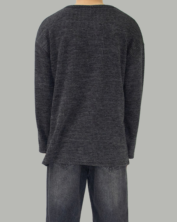 Fov Deep Unneck Knit