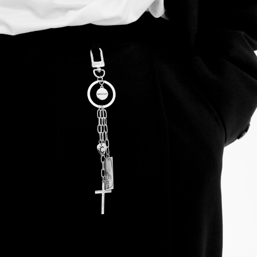 a chain keyring of trousers_CLEF PEAK Key Ring