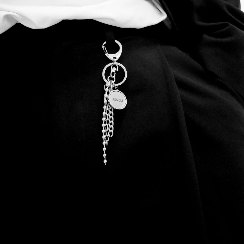 Ring Pendant Pants Chain Keyring_CLEF SPIN Key Ring