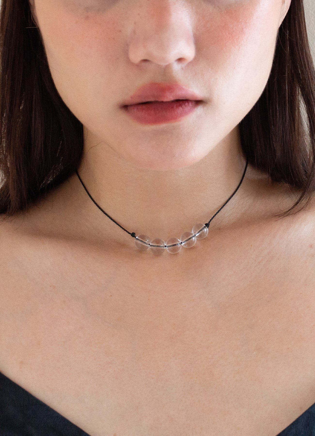 Bubble Necklace - Crystal