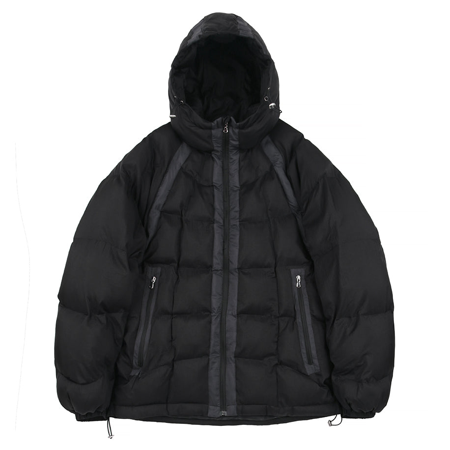 韓国大人気★THEAIRTOWN★Plash Wellon Padding Jacket_2 colors Square Color Wellon Padding [2color] - DOZ | 60% - Asian