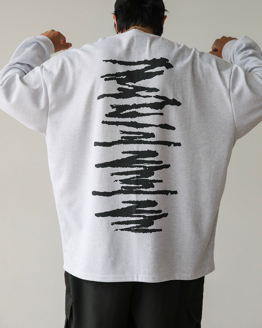 ノイズオーバーサイズTシャツ - BOXSENSEI | 60% - アジア