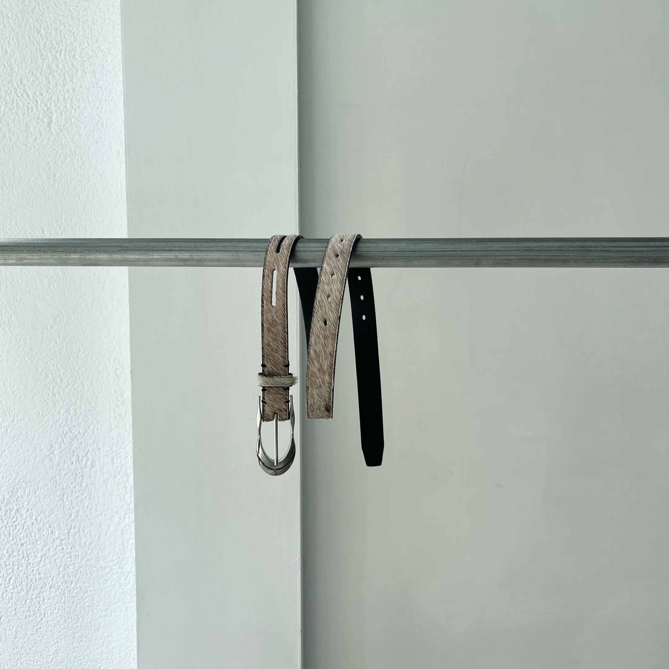 ヴィンテージカーフヘアベルト