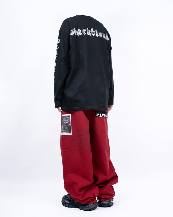 BBD Sketch Logo Long T-Shirt (Black)