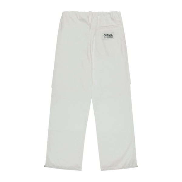 Girls Wide Pants - White