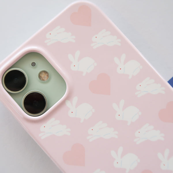 Heart Rabbit Phone Case