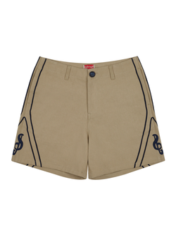 1/2 S CLEF COTTON HALF PANTS (BEIGE)