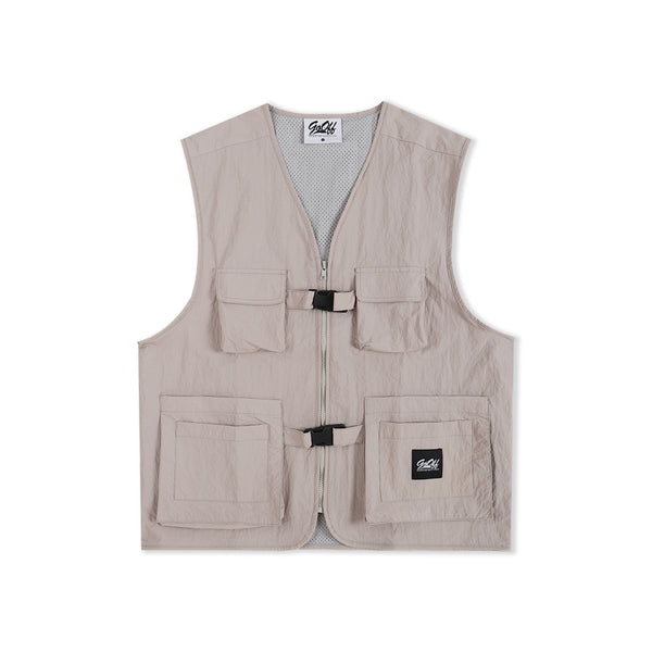 TAG LOGO CARGO VEST