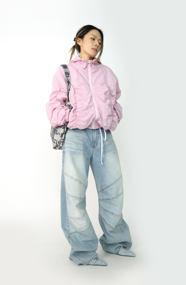 wing denim pants(2color)