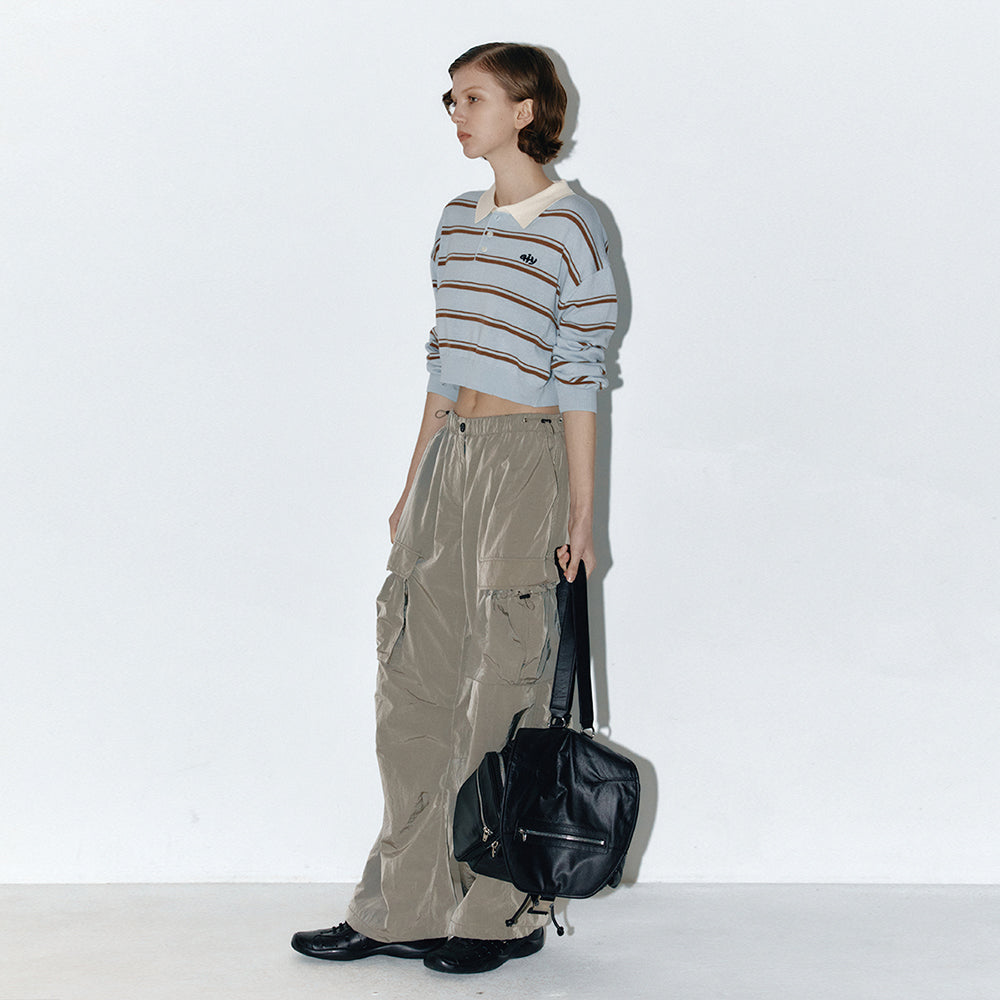 Triple string pants Khaki