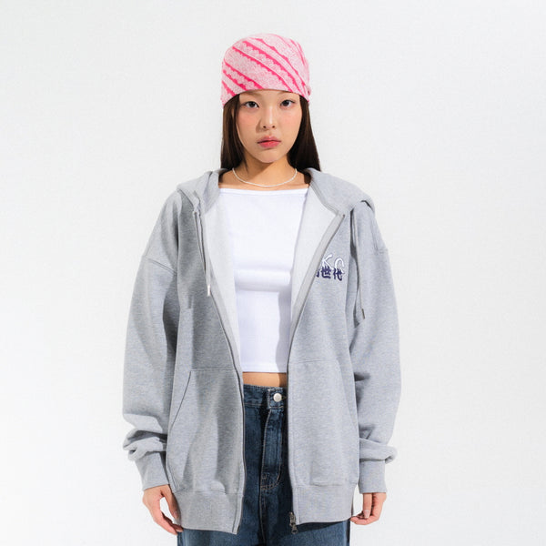 NEW GENERATION HOOD ZIP-UP-MELANGE