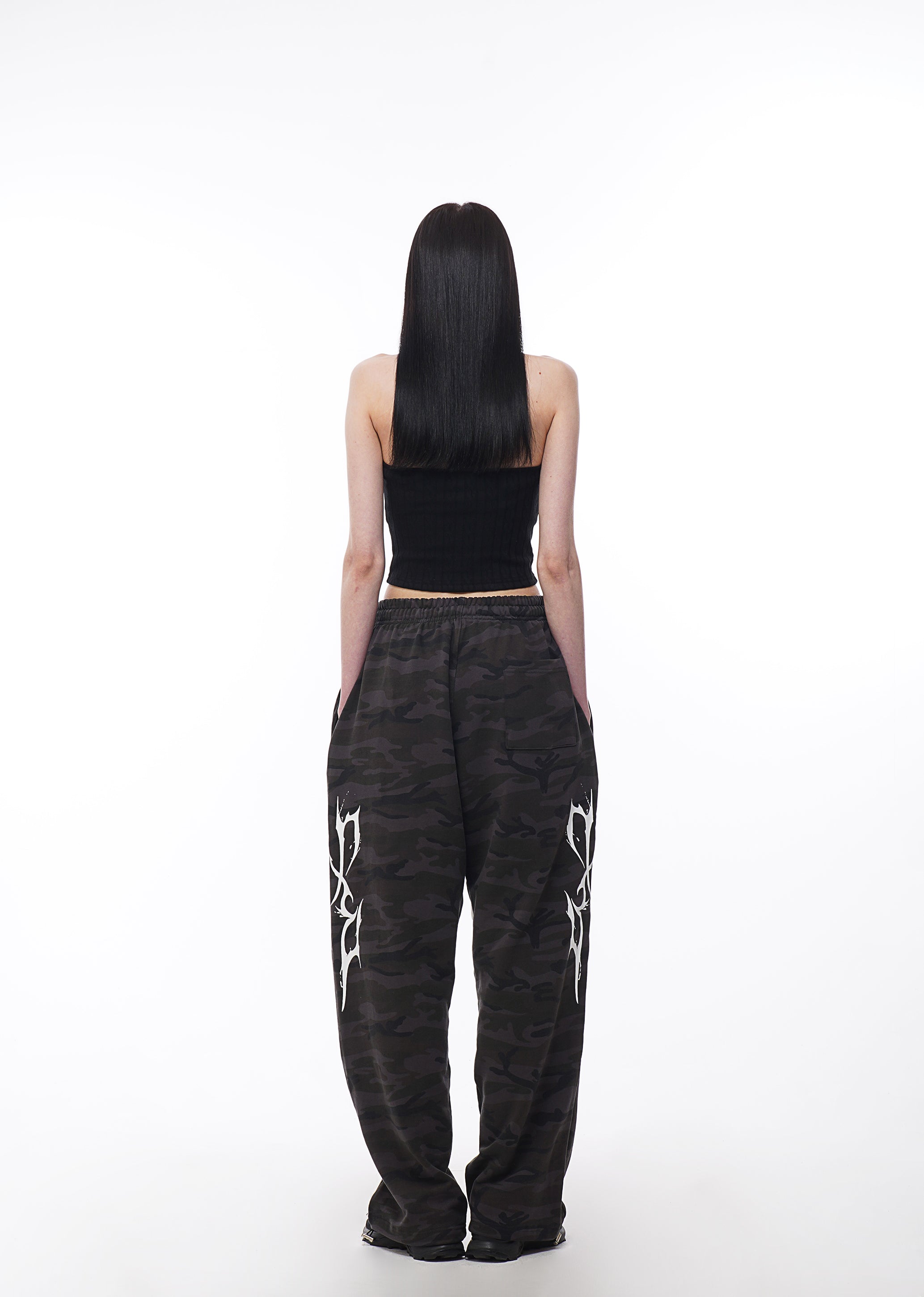 THUNDER LOGO CAMO PANTS