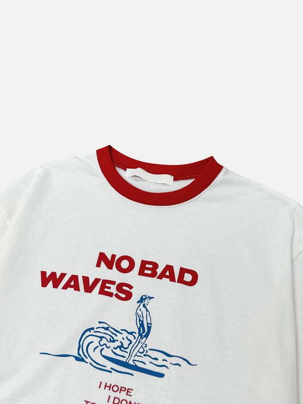 Wave ringer half t-shirt 