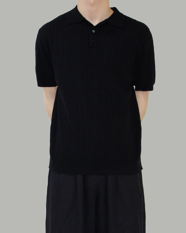 Trun Twisted Short Sleeve Knit