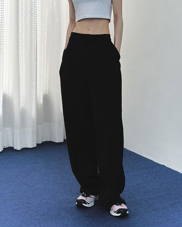 SS24 IDC Low-Rise Floor-Length Trousers