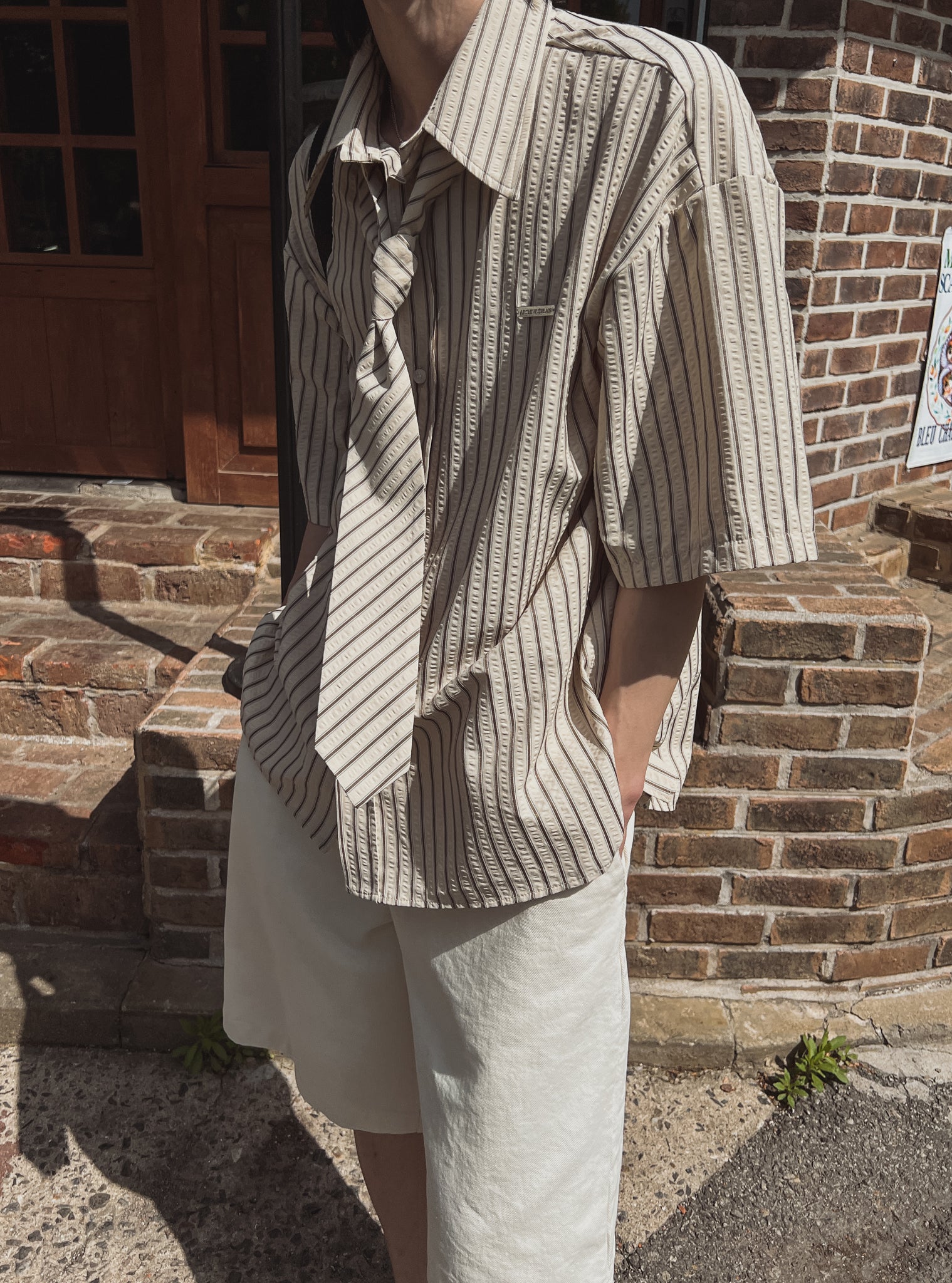 【2plan】24SS★ [LAN ARCHIVE] Rise checkered tie 3012] Rise Checkered Tie - LAN ARCHIVE | 60% - Asian Fashion