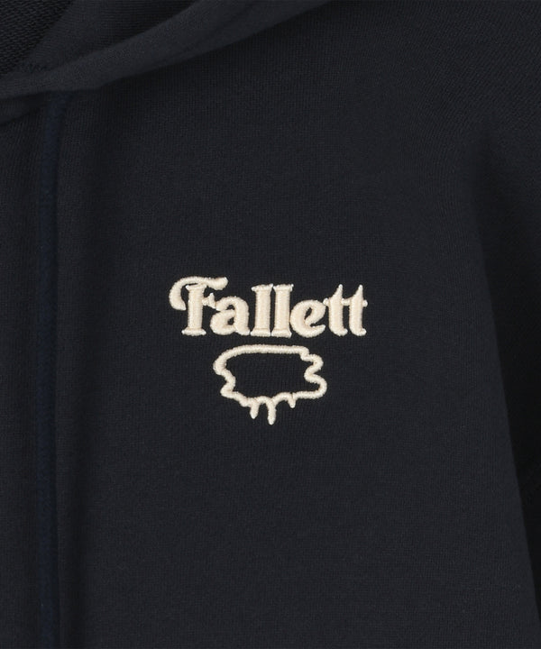 STORY LOGO SYMBOL HOODIE ZIP-UP NAVY