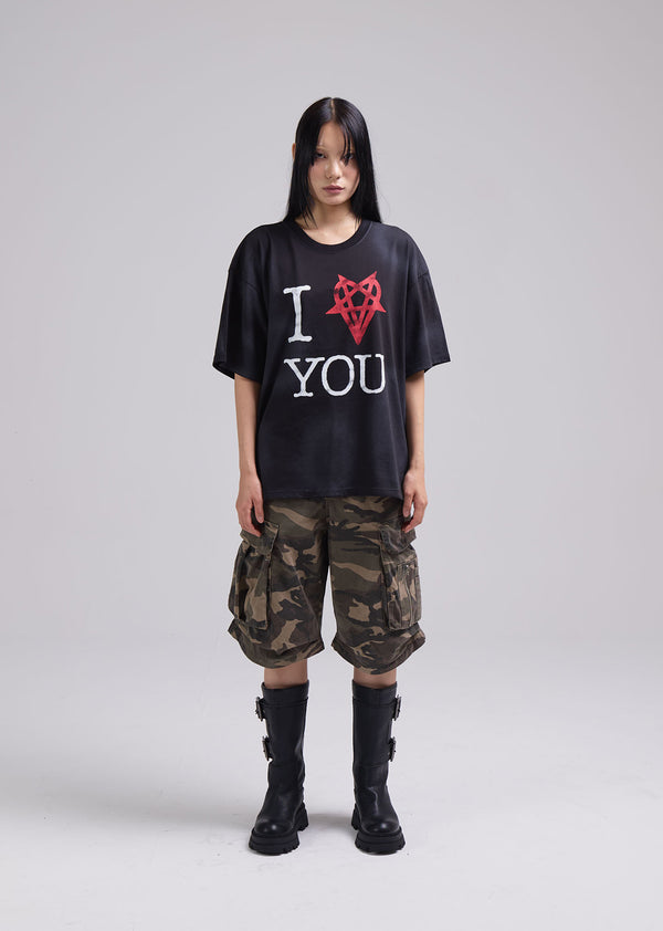 I YOU T-SHIRT (BLACK)