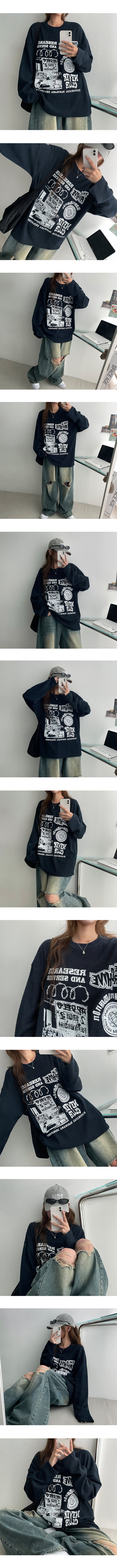 Comer Printed Over Knit T-shirt (3 colors)