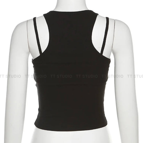 Double sleeveless-T