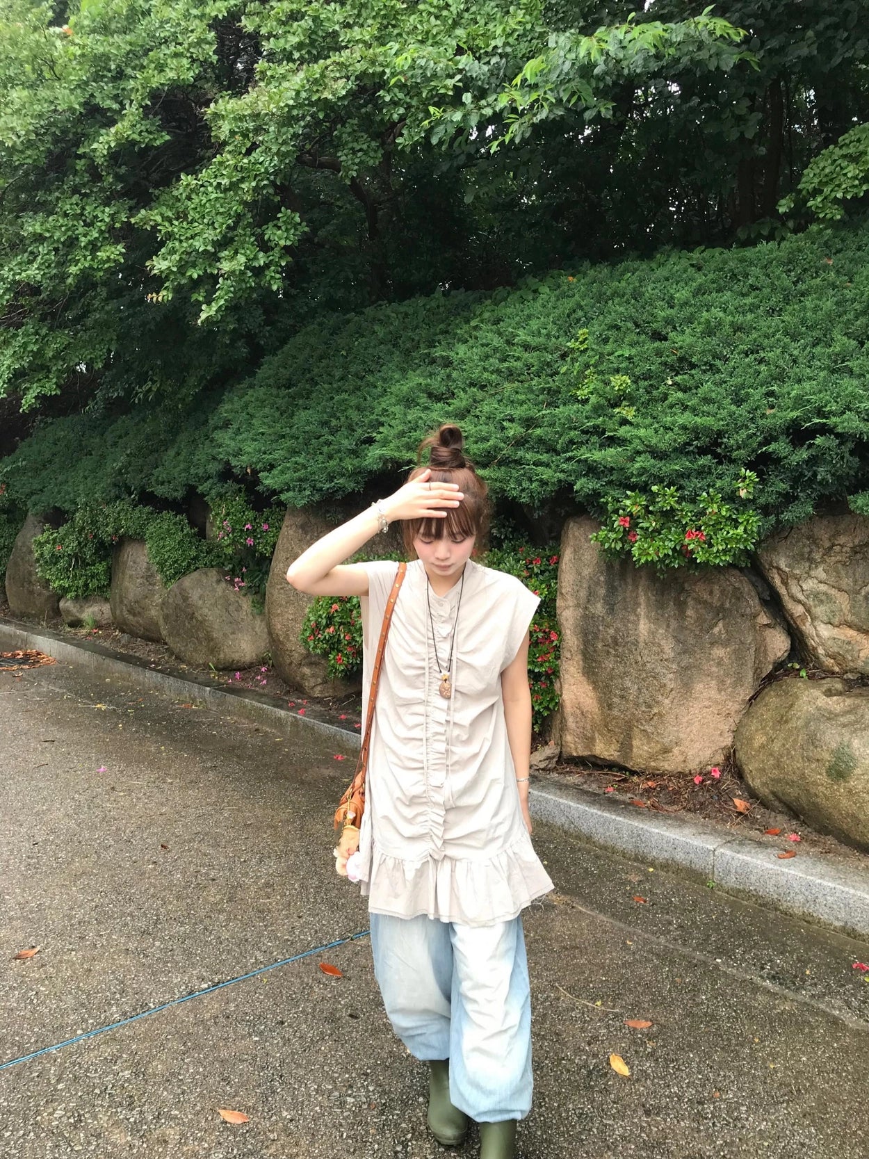 カンタシャーリングワンピース