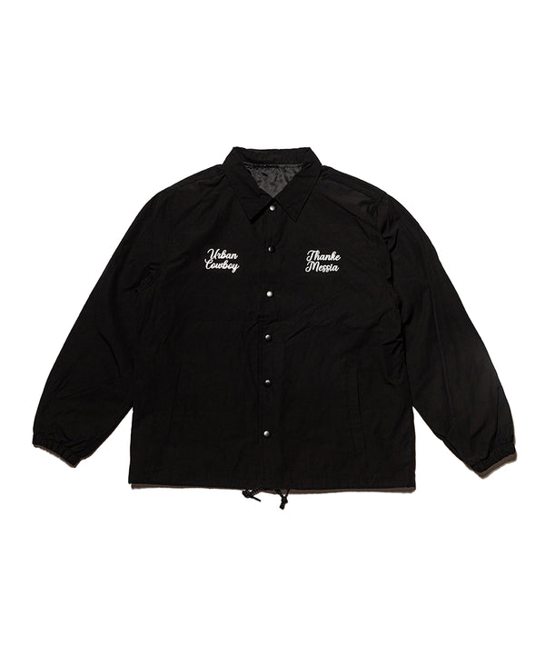 SOUTH COAST COACH JACKET-BLACK