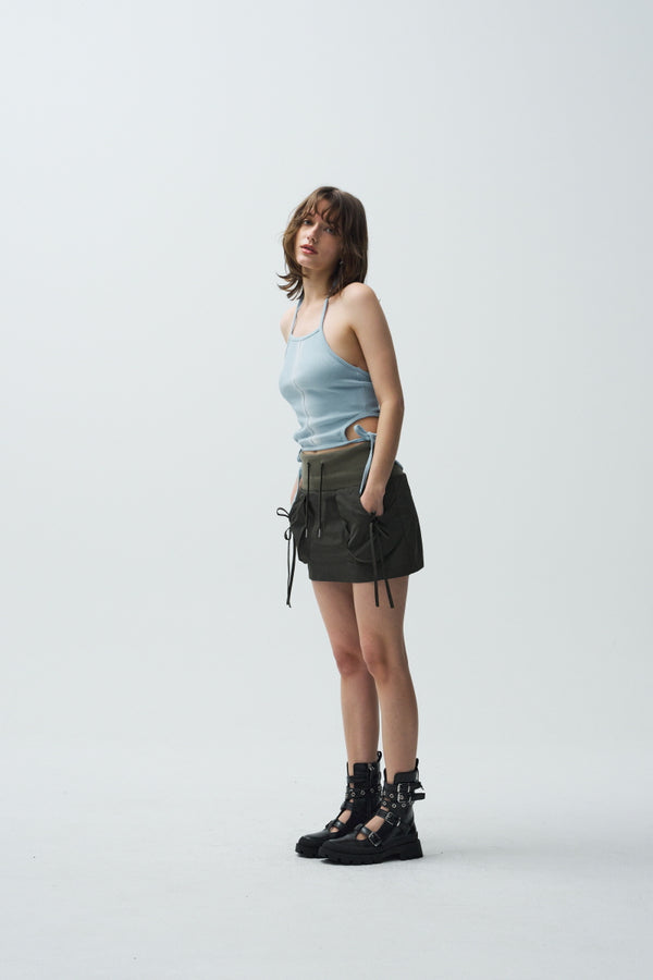 line sleeveless (sky blue)