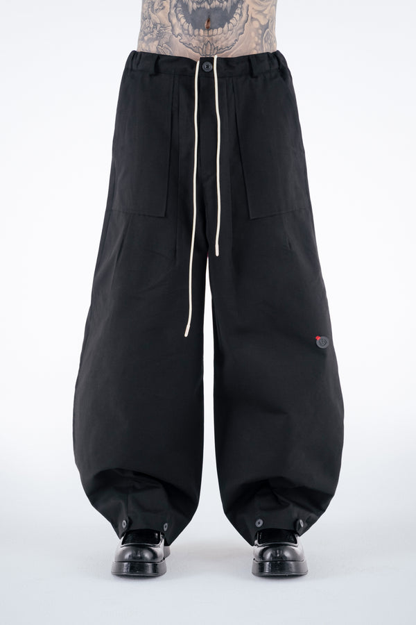 Mwoong Balloonfit Work Pants(BLACK)