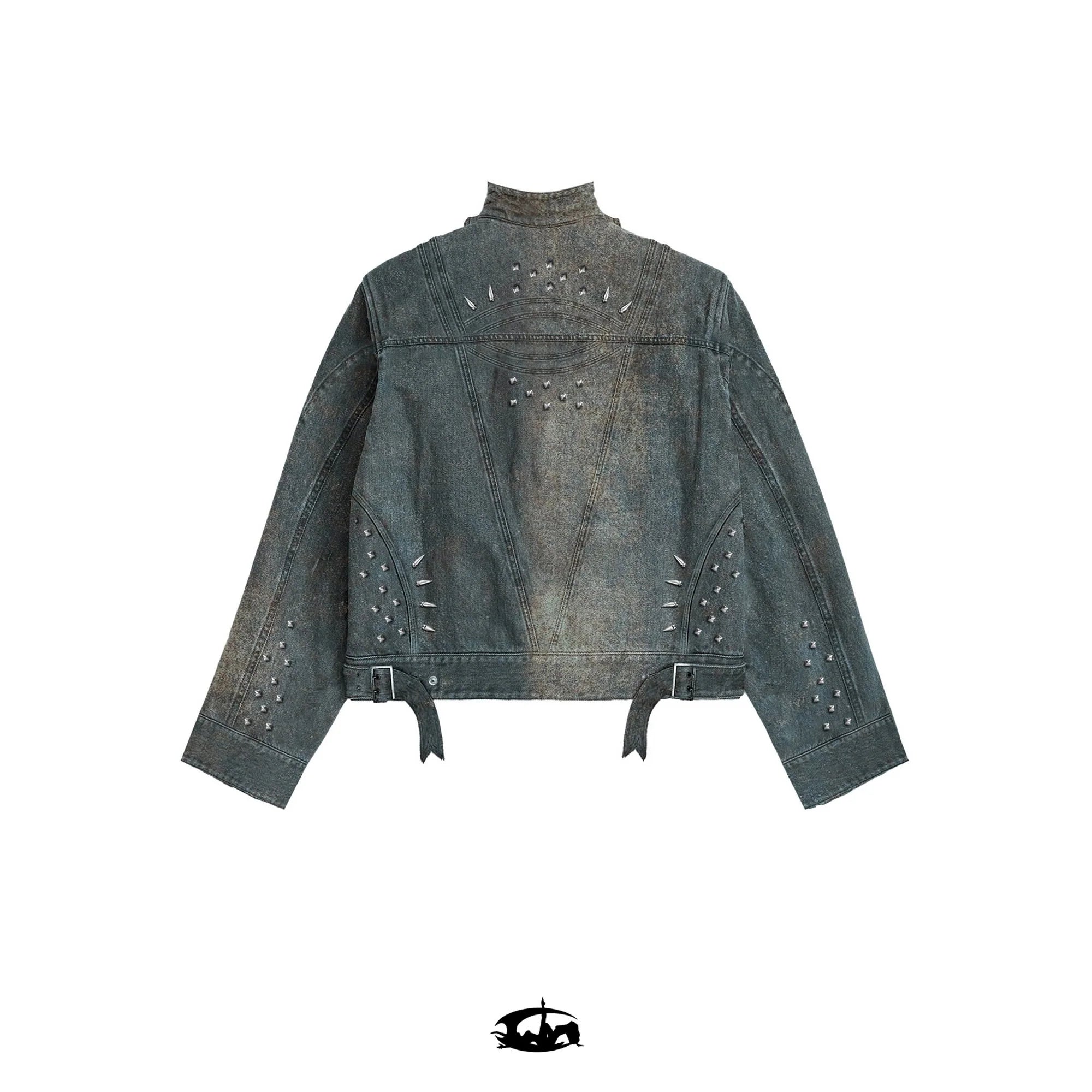 "MORE CHAOS" SPIKED JAPANESE DENIM SET - DENIM SET