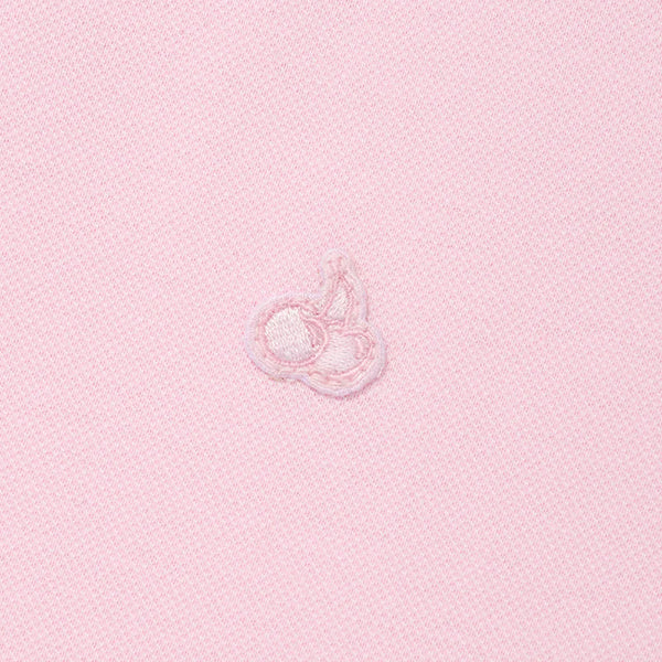 KIRSH PLAIN SLIM FIT PIQUE T-SHIRT - LIGHT PINK