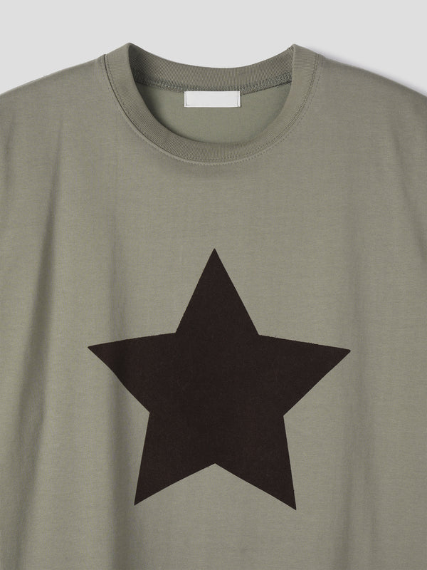 Velvet star half-sleeves 3color