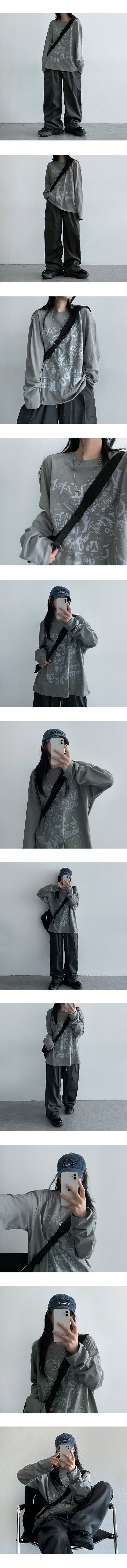 [3 Tier Length] [S–2XL]ティダタータンピンタックバンディングカーゴワイドパンツ (6 colors)