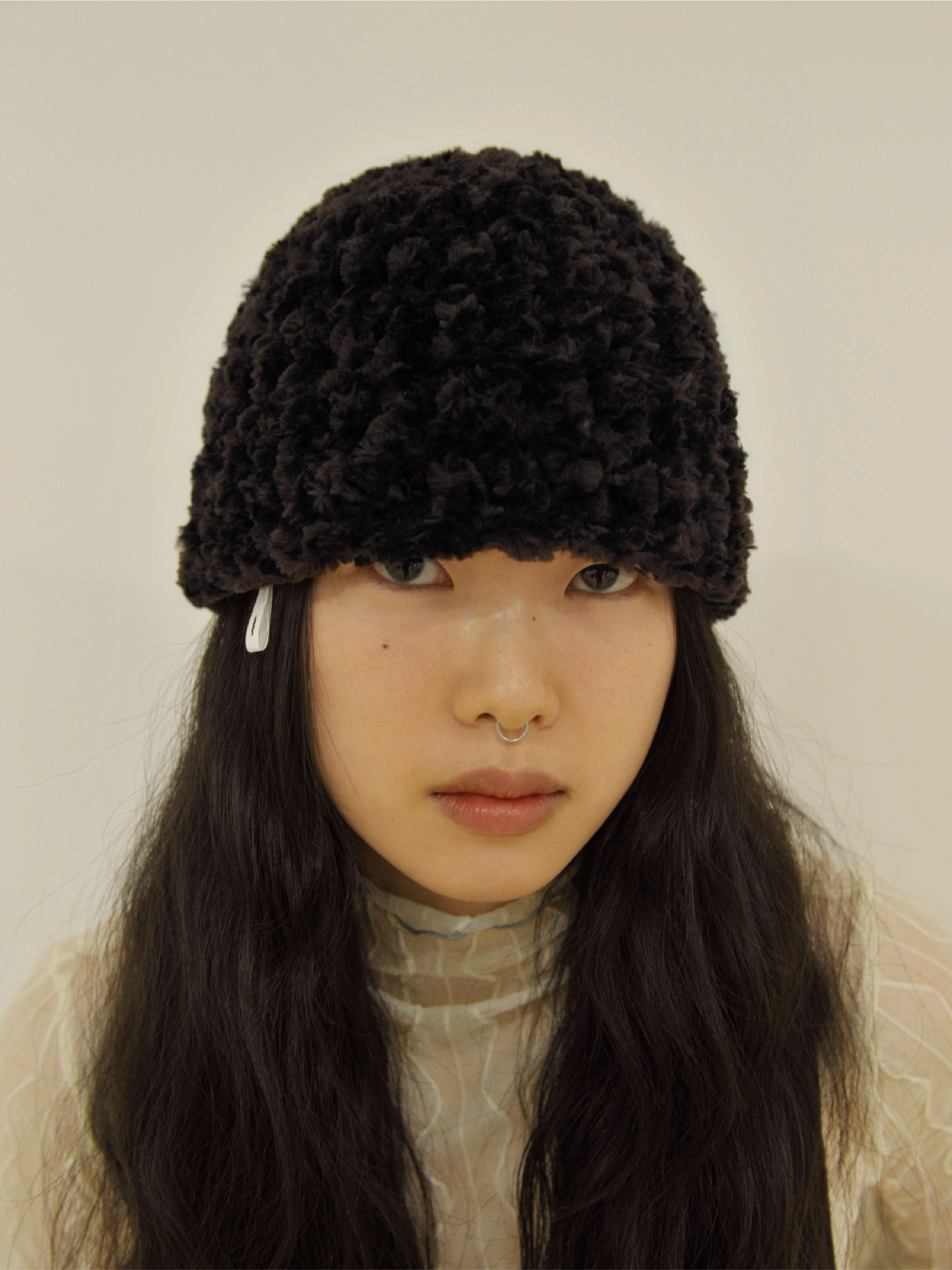 VELVET MINK BEANIE