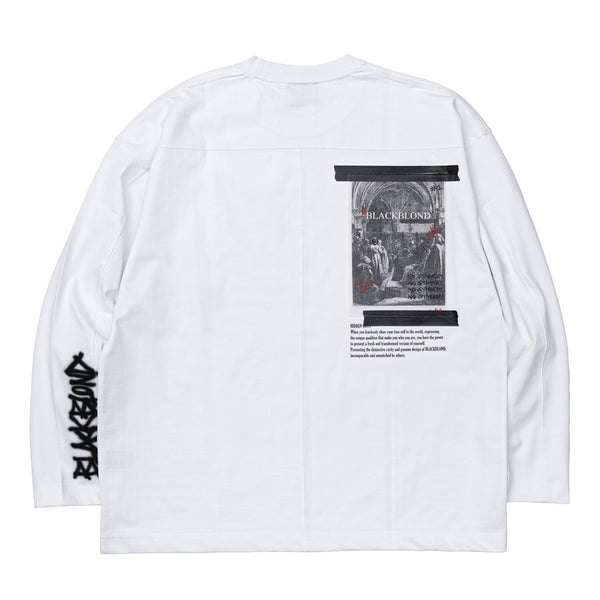 BBD 1982 No Sympathy Long T-Shirt (White)