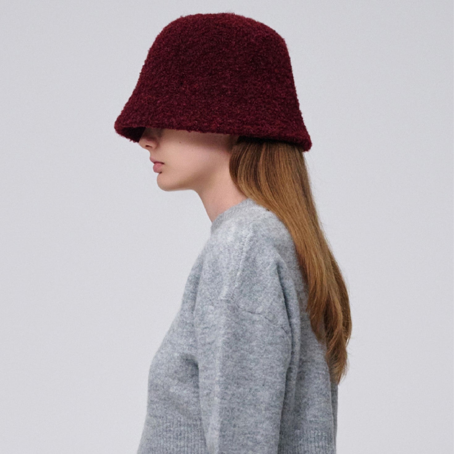 CCHINI knit hat_wine