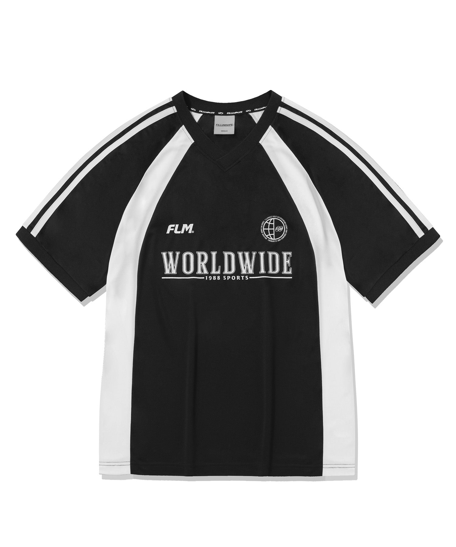 FLM Club Sports Jersey T-Shirt-Black