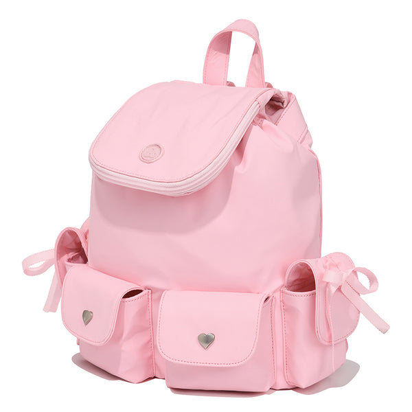 RIBBON POINT MINI BACKPACK [PINK]