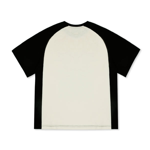 XTT040 オードララグランショートスリーブTシャツ (BLACK)