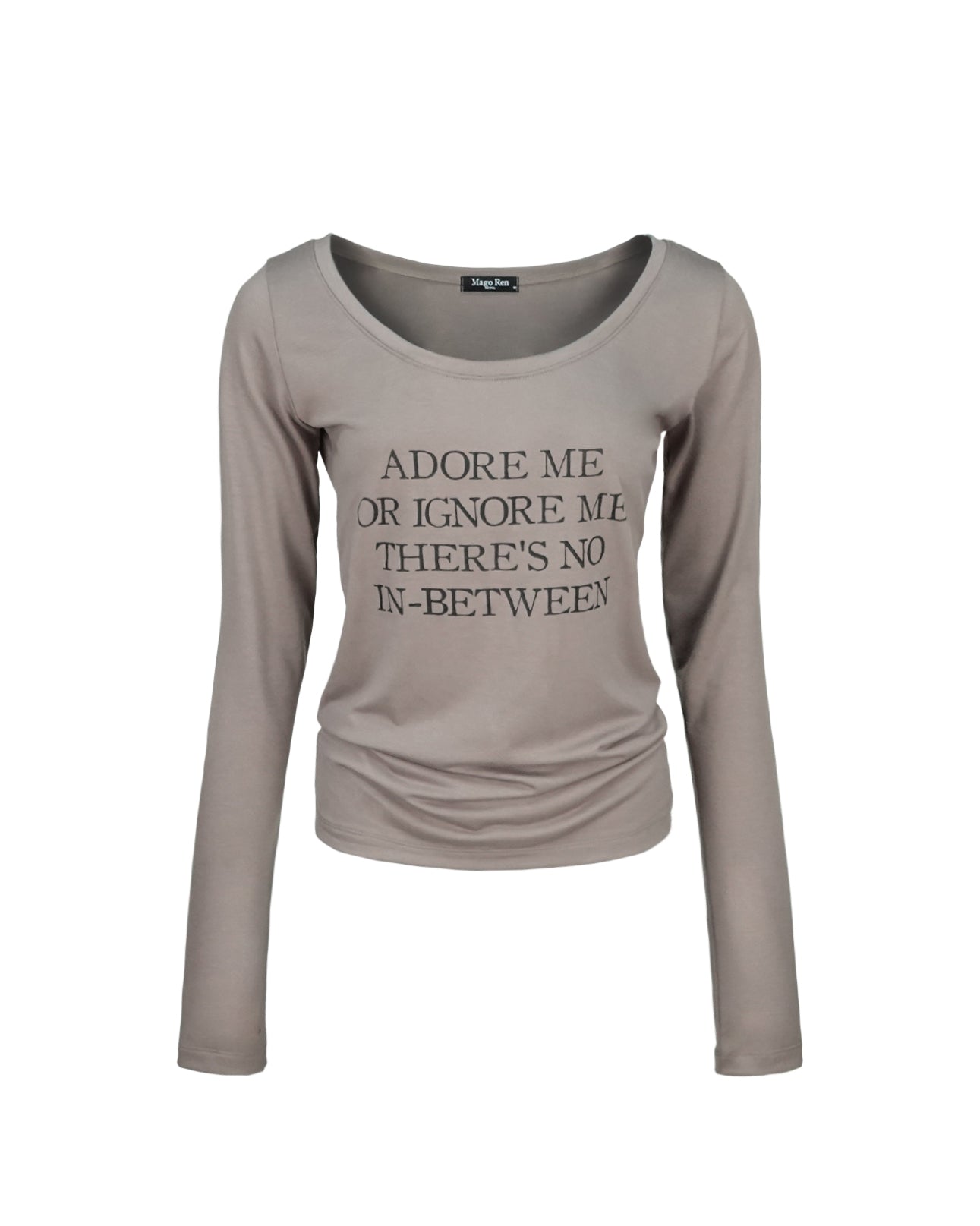 ADORE ME Loose Fit Long Sleeve Mocha