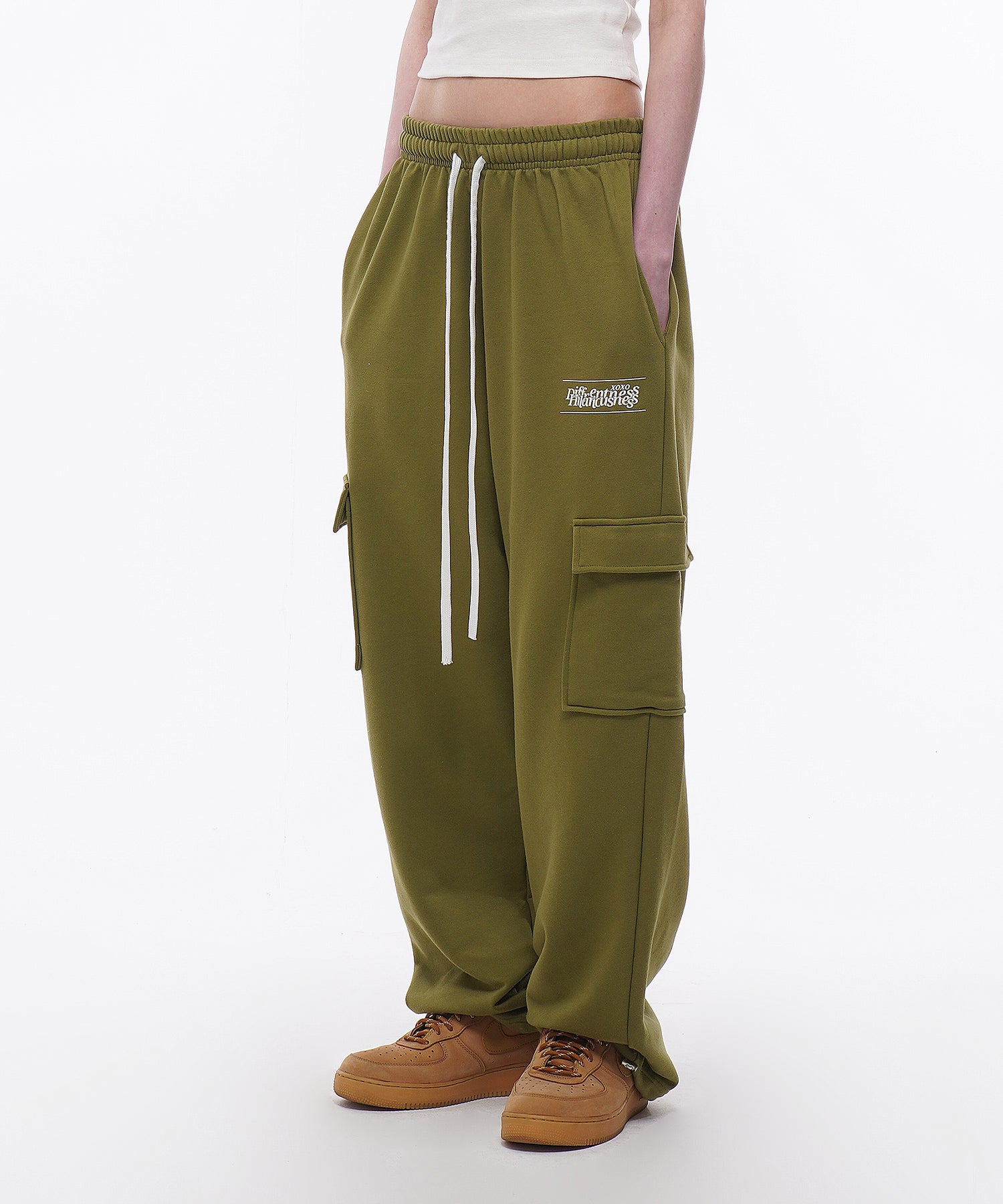 STACK LOGO STRING LOGO WIDE PANTS