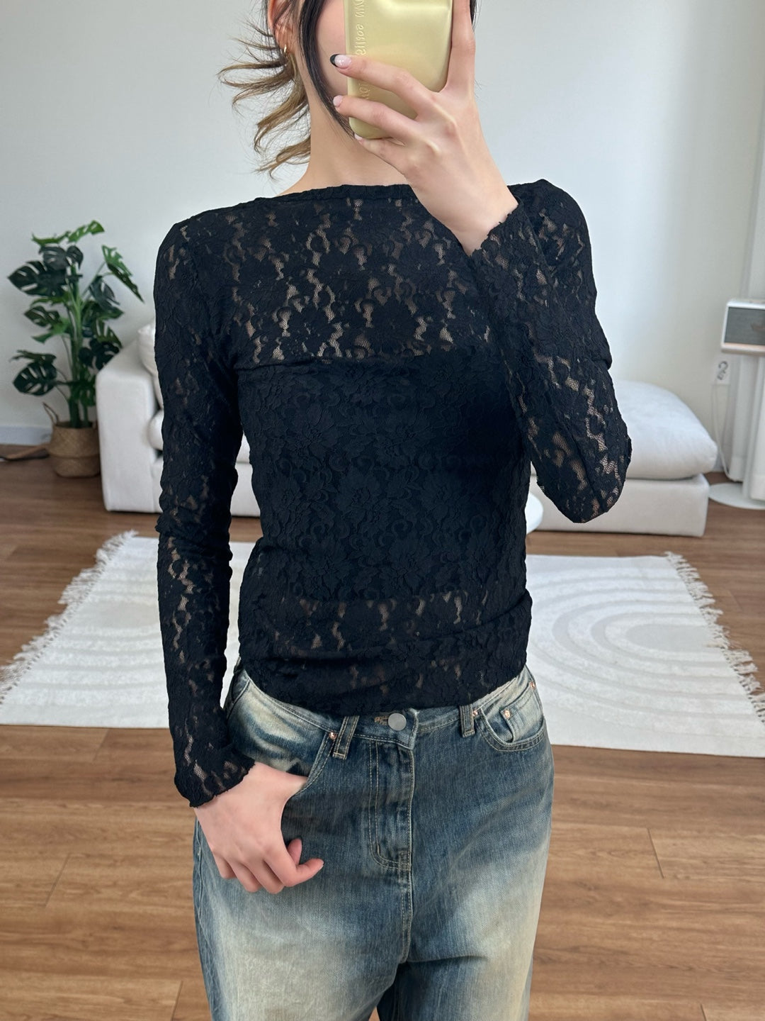 soap lace tee