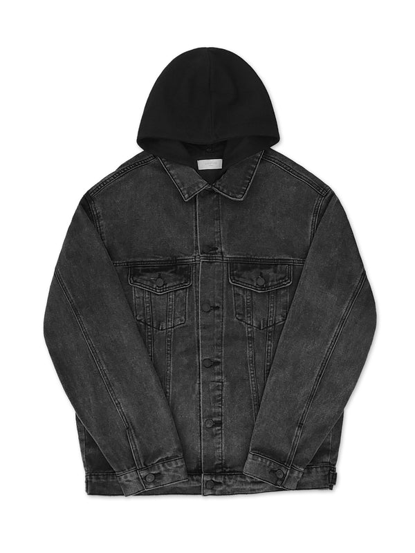 Kuro hood denim jacket