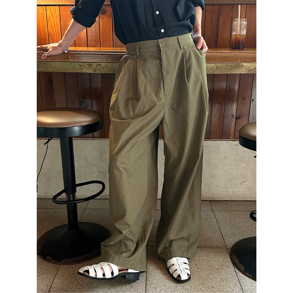 [S/S] Linen two tuck wide pants(5color)