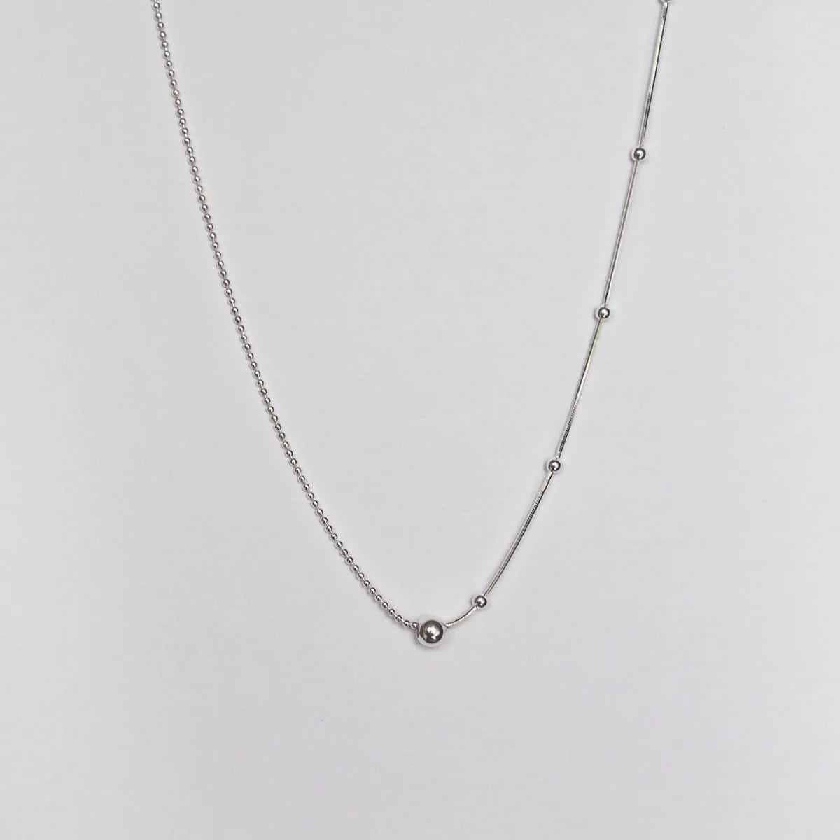 Thea Minimalist Ball Necklace